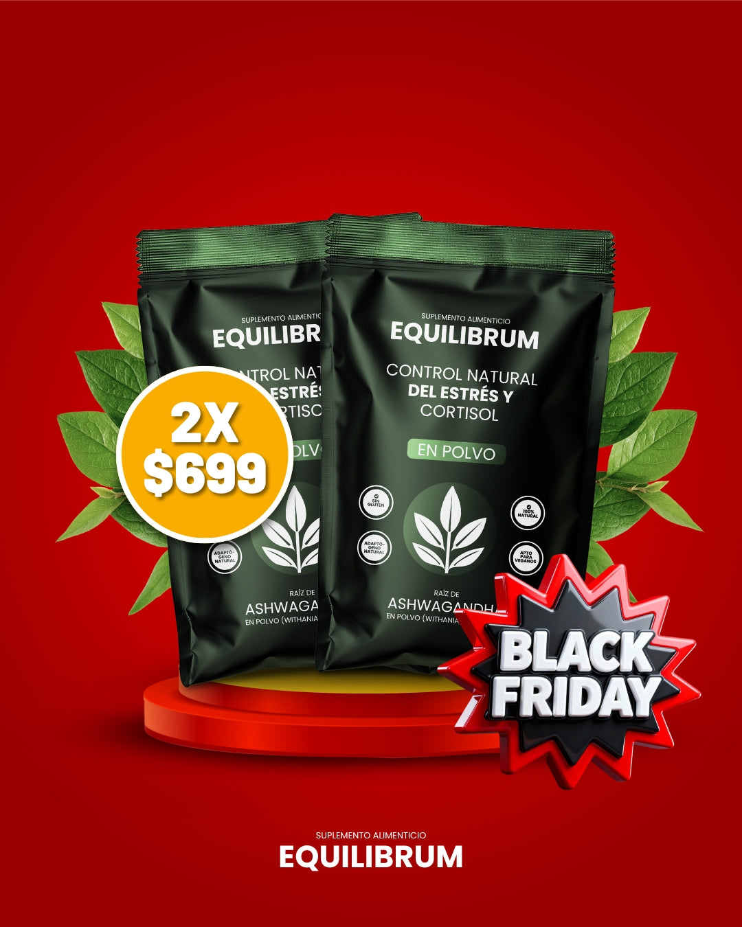 Control Cortisol | Equilíbrum 150g | Pago al Recibir