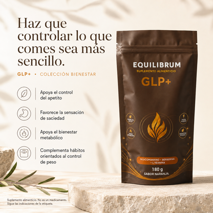 Equilíbrum GLP+ — apoya el control del apetito, la saciedad y el bienestar metabólico