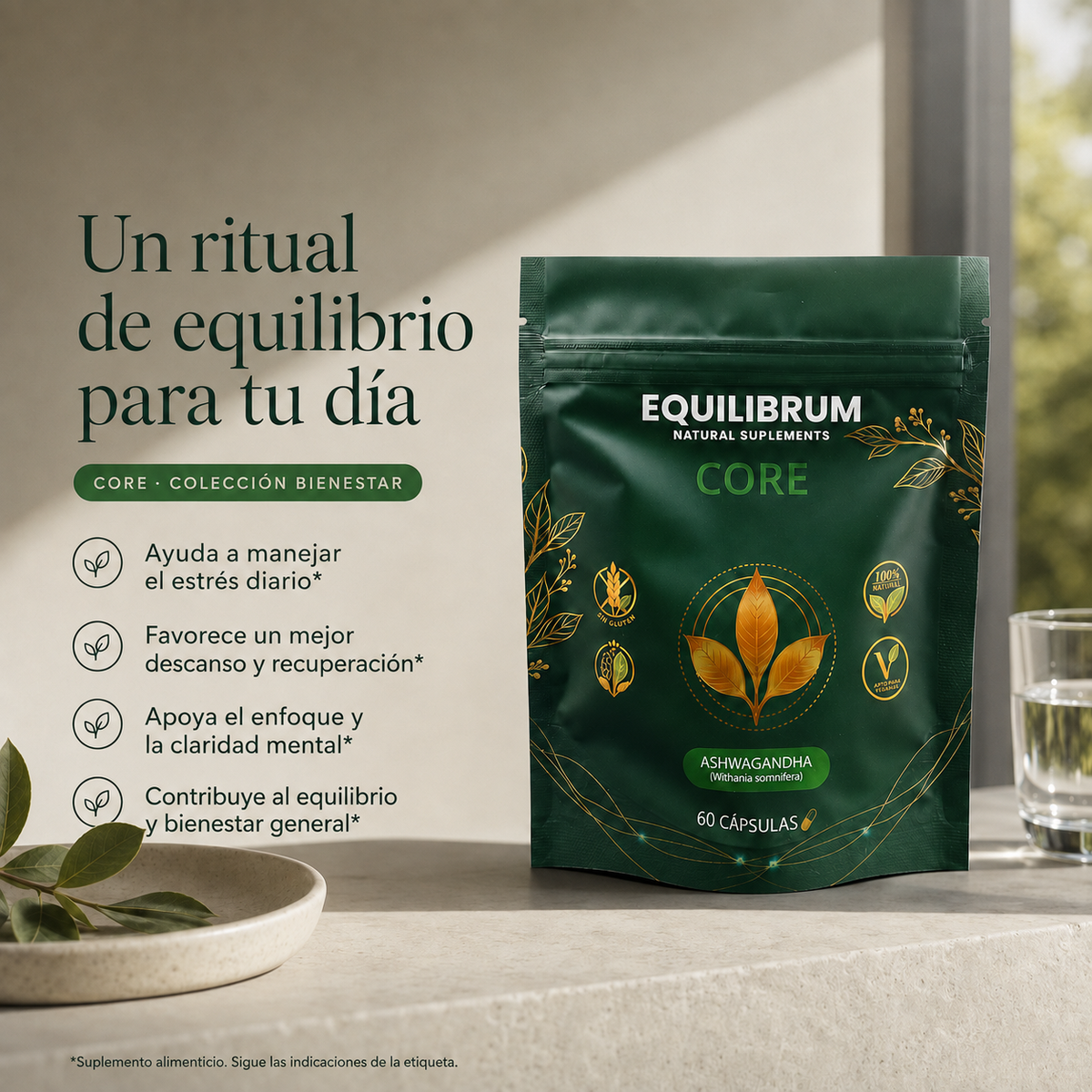 Equilíbrum Core | Control del Cortisol