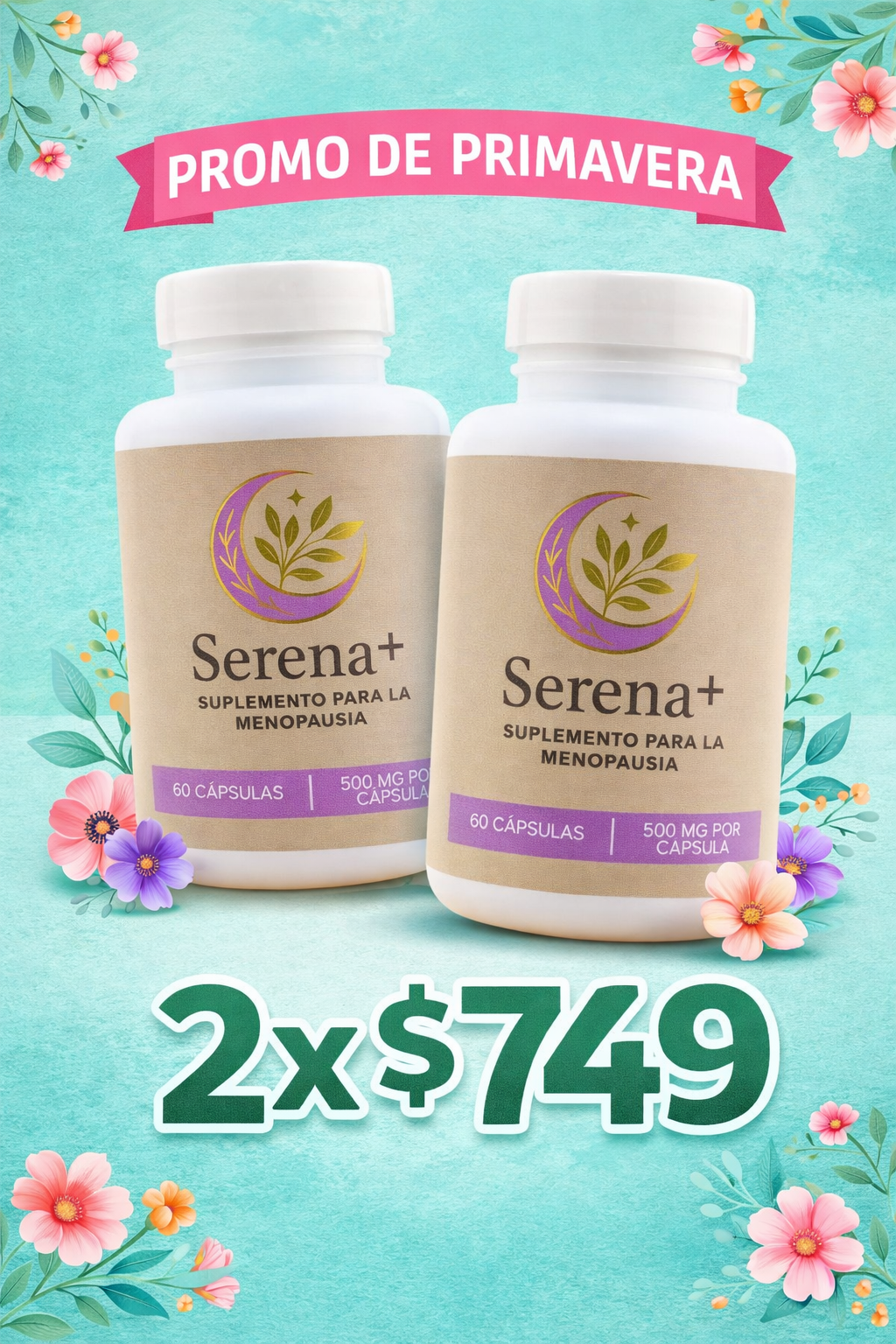 Serena | Equilibrio Hormonal Femenino